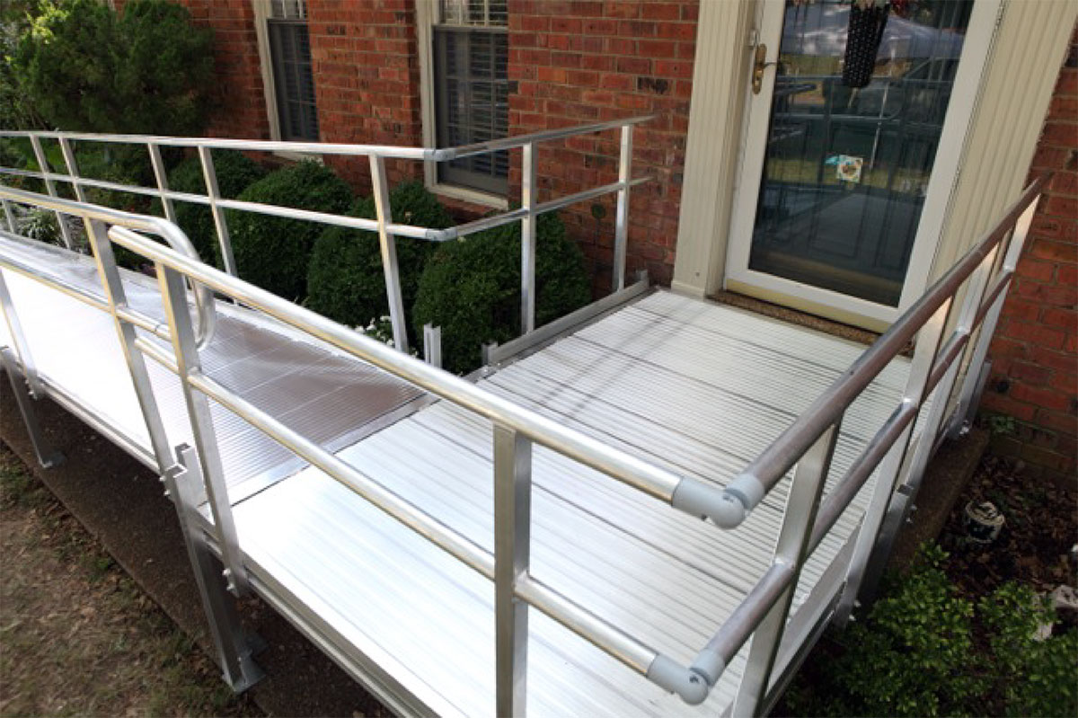 American Access solid surface wheelchair ramps mobility products ada accessibility