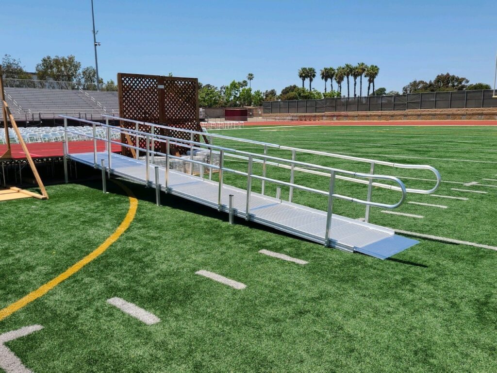 commercial wheelchair ramps for stages